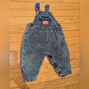 Vintage OshKosh B'gosh Denim Blue Kids Overalls